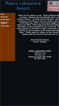 Mobile Screenshot of pipersresort.com